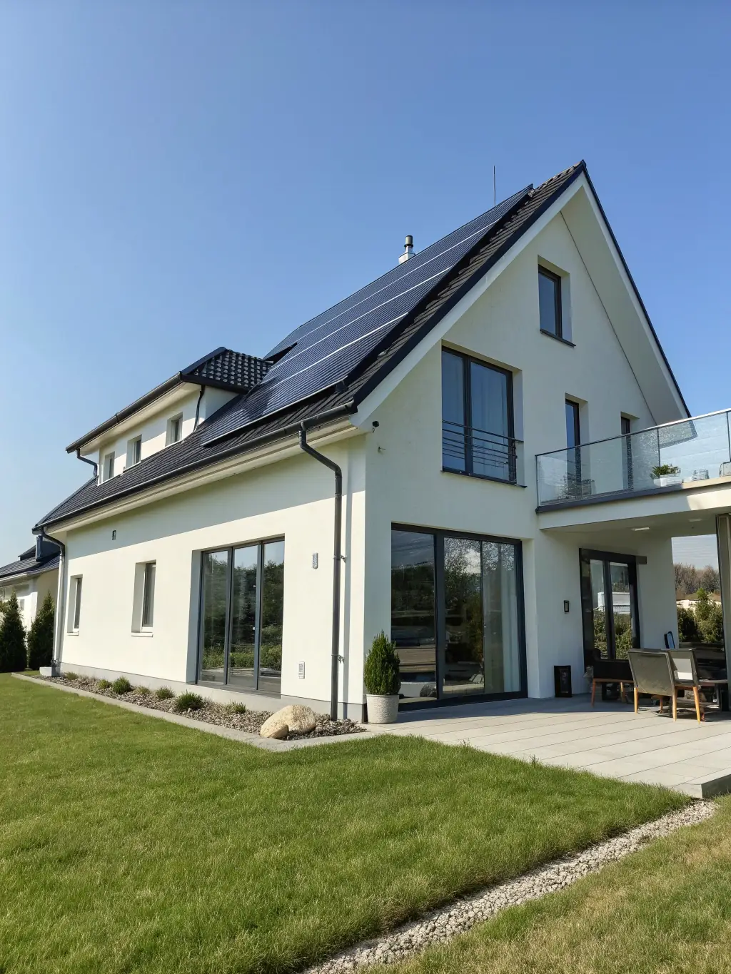 An image showcasing a well-maintained property with lush landscaping and a clean exterior, highlighting the importance of regular upkeep.