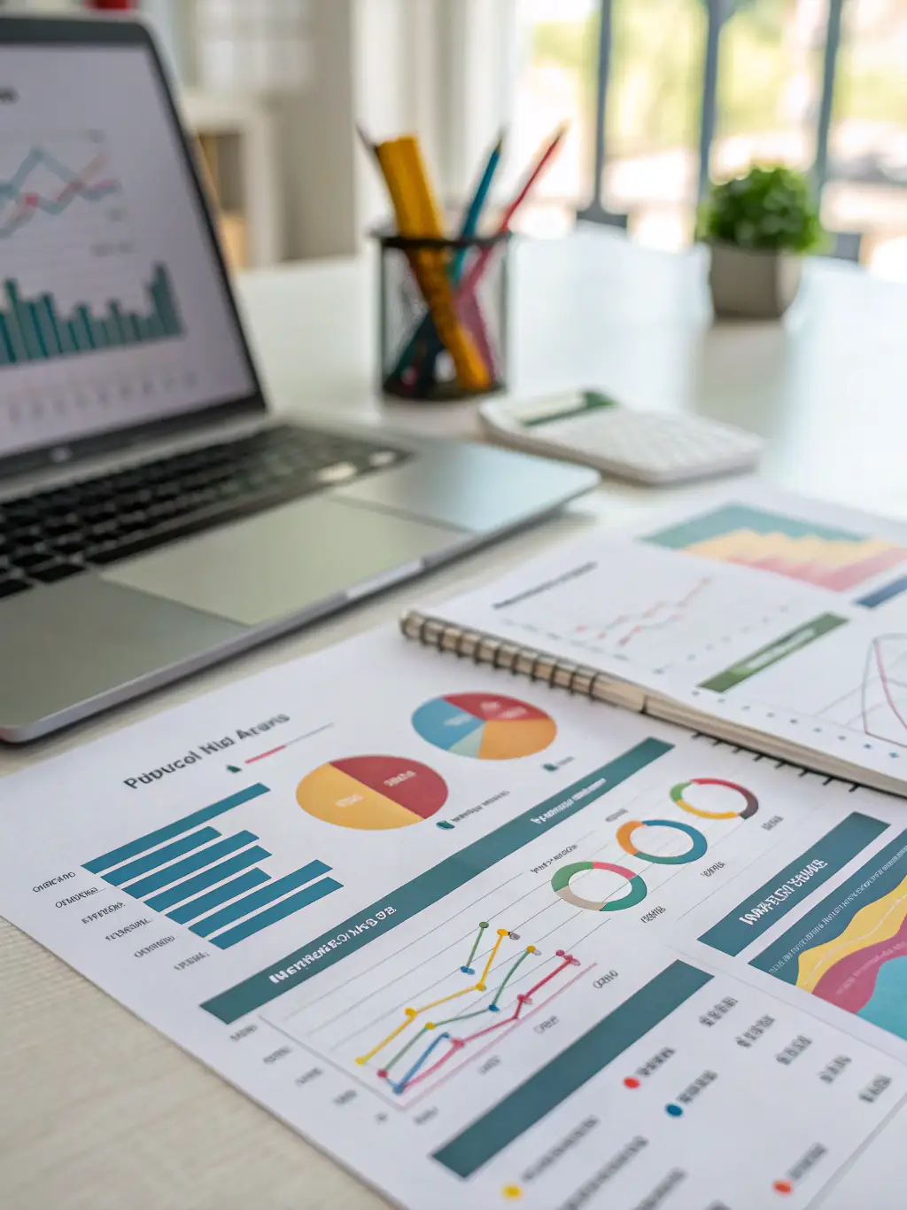 A photo depicting a detailed financial report, highlighting key metrics and insights for property owners managed by Circle One Property Management.